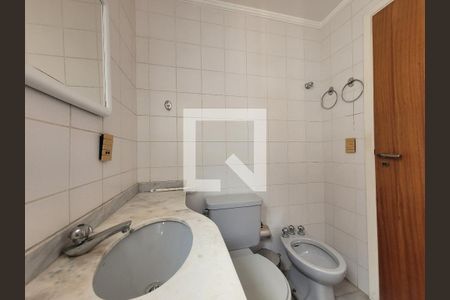 Banheiro da Suíte de apartamento à venda com 1 quarto, 58m² em Botafogo, Campinas