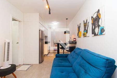 Sala de apartamento à venda com 1 quarto, 30m² em Bela Vista, São Paulo
