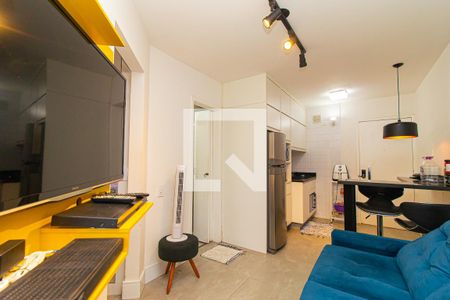 Sala de apartamento à venda com 1 quarto, 30m² em Bela Vista, São Paulo