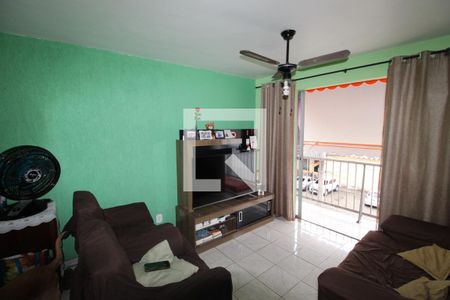 Sala de apartamento para alugar com 2 quartos, 60m² em Marechal Hermes, Rio de Janeiro