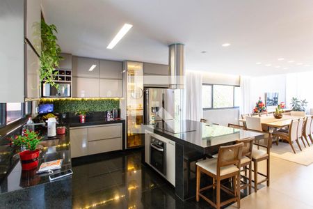 Cozinha de casa à venda com 4 quartos, 380m² em Canaa, Belo Horizonte