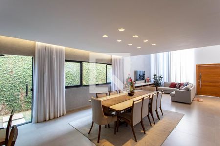 Sala de Jantar de casa à venda com 4 quartos, 380m² em Canaa, Belo Horizonte