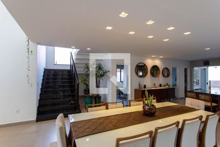 Sala de Jantar de casa à venda com 4 quartos, 380m² em Canaa, Belo Horizonte