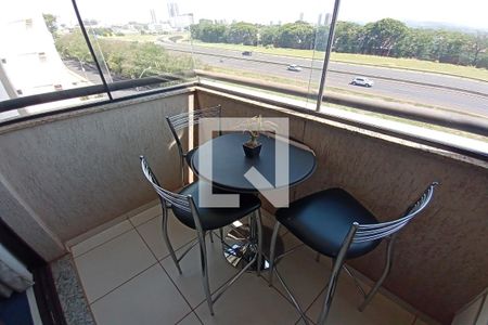 Varanda de apartamento para alugar com 1 quarto, 47m² em Jardim Nova Alianca Sul, Ribeirão Preto