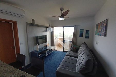 Sala de apartamento para alugar com 1 quarto, 47m² em Jardim Nova Alianca Sul, Ribeirão Preto