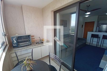 Varanda de apartamento para alugar com 1 quarto, 47m² em Jardim Nova Alianca Sul, Ribeirão Preto