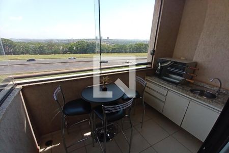 Varanda de apartamento para alugar com 1 quarto, 47m² em Jardim Nova Alianca Sul, Ribeirão Preto