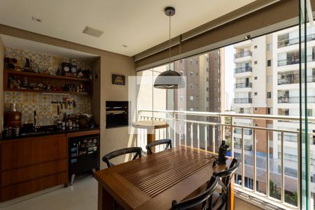 Varanda da Sala de apartamento à venda com 2 quartos, 79m² em Alto da Mooca, São Paulo