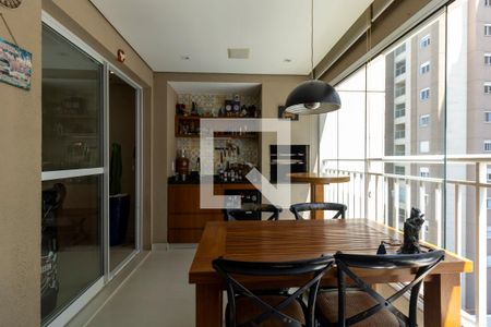 Varanda da Sala de apartamento à venda com 2 quartos, 79m² em Alto da Mooca, São Paulo