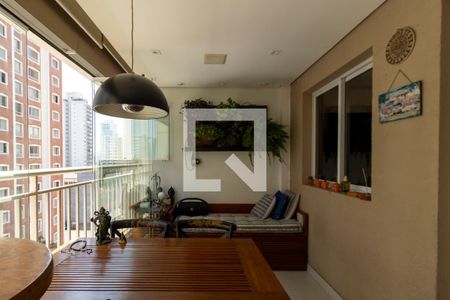Varanda da Sala de apartamento à venda com 2 quartos, 79m² em Alto da Mooca, São Paulo