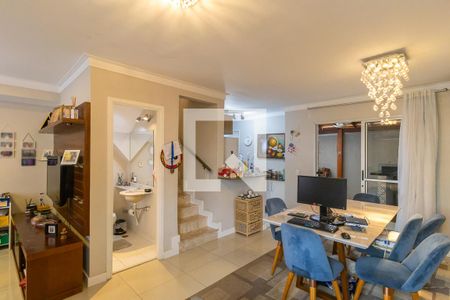 Sala de casa de condomínio à venda com 3 quartos, 87m² em Parque Imperador, Campinas