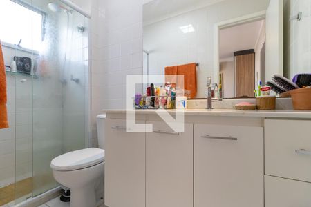 Casa de condomínio à venda com 87m², 3 quartos e 2 vagasBanheiro da suíte