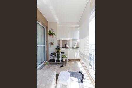 Varanda Gourmet de apartamento à venda com 3 quartos, 76m² em Vila Maria Alta, São Paulo