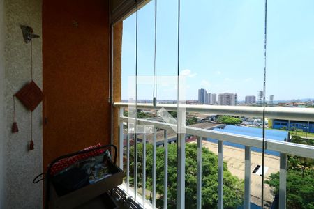 Sacada da Sala de apartamento para alugar com 2 quartos, 58m² em Vila America, Santo André