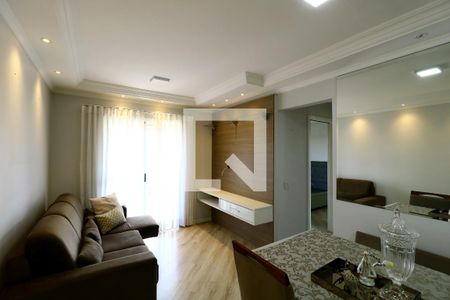 Sala de apartamento para alugar com 2 quartos, 58m² em Vila America, Santo André
