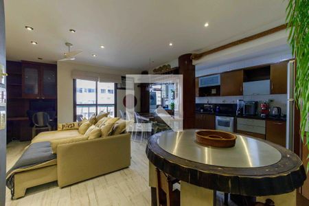 Sala de apartamento para alugar com 1 quarto, 66m² em Barra da Tijuca, Rio de Janeiro