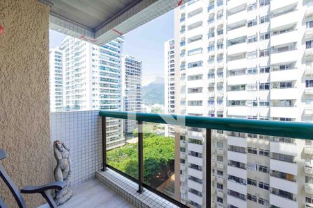 Varanda de apartamento para alugar com 1 quarto, 66m² em Barra da Tijuca, Rio de Janeiro