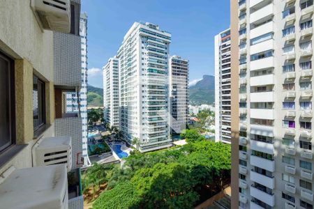 Varanda Vista de apartamento para alugar com 1 quarto, 66m² em Barra da Tijuca, Rio de Janeiro
