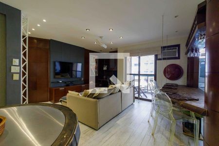 Sala de apartamento à venda com 1 quarto, 66m² em Barra da Tijuca, Rio de Janeiro