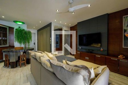 Sala de apartamento à venda com 1 quarto, 66m² em Barra da Tijuca, Rio de Janeiro