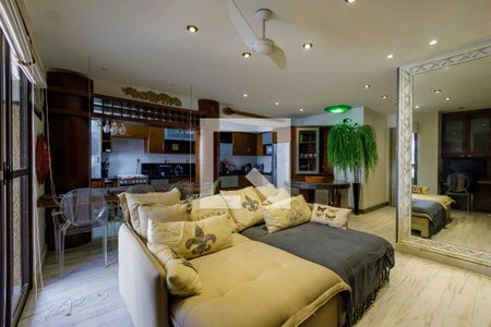 Sala de apartamento para alugar com 1 quarto, 66m² em Barra da Tijuca, Rio de Janeiro