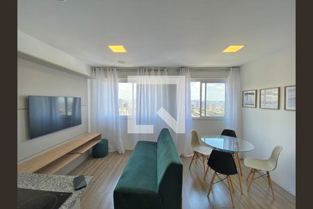 Sala/Cozinha de apartamento para alugar com 1 quarto, 36m² em Quarta Parada, São Paulo