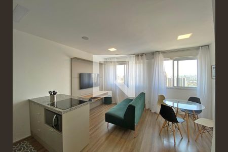 Sala/Cozinha de apartamento para alugar com 1 quarto, 36m² em Quarta Parada, São Paulo