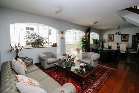 Sala de apartamento à venda com 5 quartos, 540m² em Lourdes, Belo Horizonte