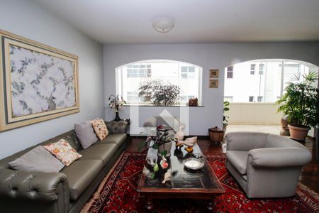 Sala de apartamento à venda com 5 quartos, 540m² em Lourdes, Belo Horizonte