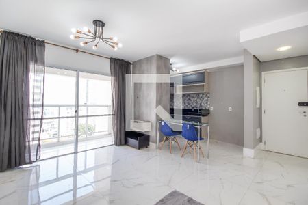 Sala de apartamento para alugar com 2 quartos, 76m² em Industrial Autonomistas, Osasco