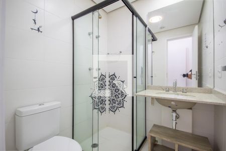 Apartamento para alugar com 76m², 2 quartos e 1 vaga Apartamento para alugar com 76m², 2 quartos e 1 vagaBanheiro da Suíte 1