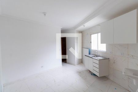 Sala/Cozinha de apartamento para alugar com 2 quartos, 41m² em Vila Nhocuné, São Paulo