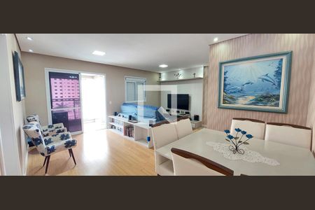 Sala de apartamento à venda com 3 quartos, 115m² em Jardim, Santo André