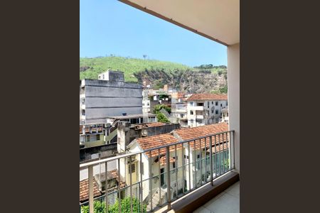 Vista da Sala de apartamento à venda com 2 quartos, 72m² em Sampaio, Rio de Janeiro