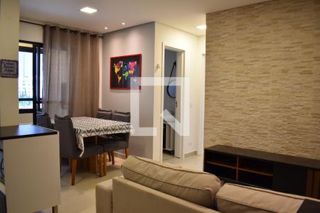 Sala de apartamento para alugar com 2 quartos, 48m² em Santa Quitéria, Curitiba