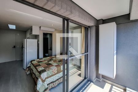 Studio para alugar com 26m², 1 quarto e sem vaga Studio para alugar com 26m², 1 quarto e sem vagakitnet studio varanda
