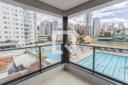 Varanda da Sala de apartamento à venda com 3 quartos, 94m² em Carmo, Belo Horizonte