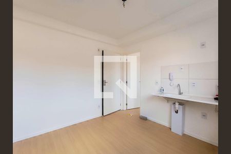 Sala / Cozinha de apartamento à venda com 1 quarto, 24m² em Santa Cecilia, São Paulo