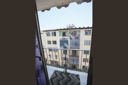 Varanda da Sala de apartamento à venda com 2 quartos, 70m² em Taquara, Rio de Janeiro
