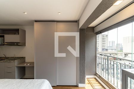 Studio - Armário de kitnet/studio para alugar com 1 quarto, 22m² em República, São Paulo