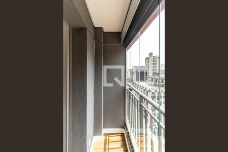 Varanda de kitnet/studio para alugar com 1 quarto, 22m² em República, São Paulo