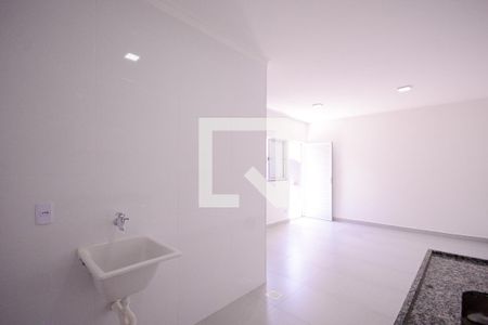Quarto/ Sala  de kitnet/studio para alugar com 1 quarto, 35m² em Vila Brasilio Machado, São Paulo