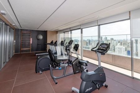 Studio para alugar com 32m², 1 quarto e sem vagaÁrea comum - Academia