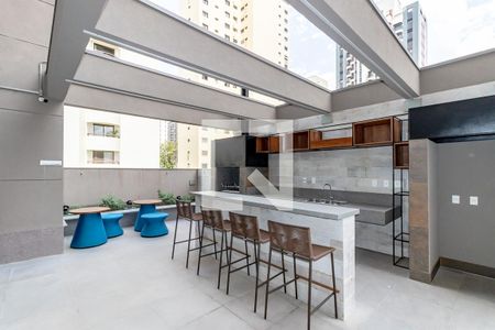 Studio para alugar com 32m², 1 quarto e sem vagaÁrea comum - Churrasqueira