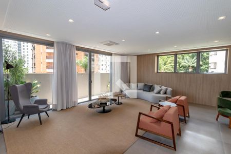 Studio para alugar com 32m², 1 quarto e sem vagaÁrea comum - Salão de festas