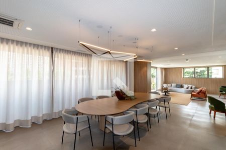 Studio para alugar com 55m², 1 quarto e sem vagaÁrea comum - Salão de festas