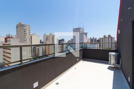 Apartamento à venda com 51m², 1 quarto e 1 vagaÁrea comum - sacada do Salão de festas com churrasqueira
