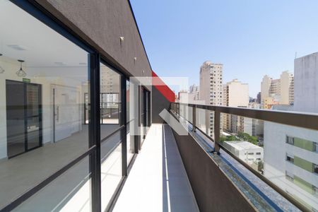 Apartamento à venda com 51m², 1 quarto e 1 vagaÁrea comum - sacada do Salão de festas com churrasqueira