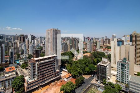 Vista da Sala de Estar de apartamento à venda com 4 quartos, 150m² em Centro, Belo Horizonte