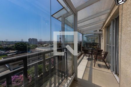varanda de apartamento à venda com 3 quartos, 115m² em Sítio da Figueira, São Paulo